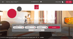 Desktop Screenshot of hotelredfox.com
